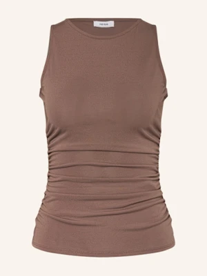 Reiss Top Madelynne braun