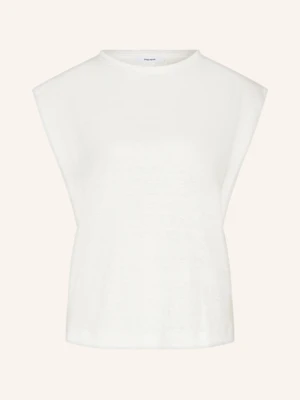 Reiss Top Mara Z Lnu weiss