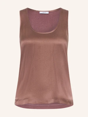 Reiss Top Ruby Z Mieszanki Materiałów braun