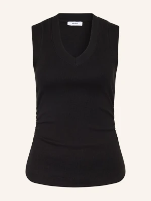 Reiss Top Sandy schwarz CZARNY