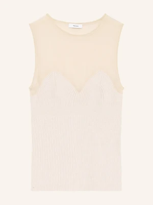 Reiss Top Z Dzianiny Darcey rosa