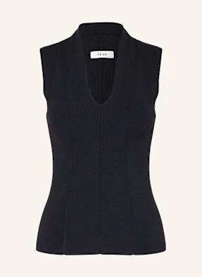 Reiss Top Z Dzianiny Kimmy blau