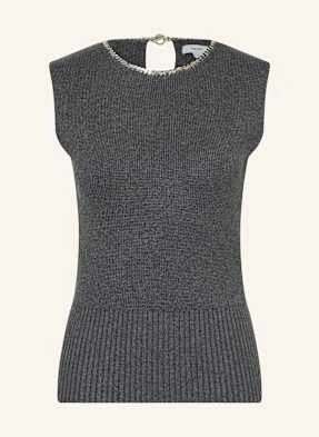 Reiss Top Z Dzianiny Nina grau