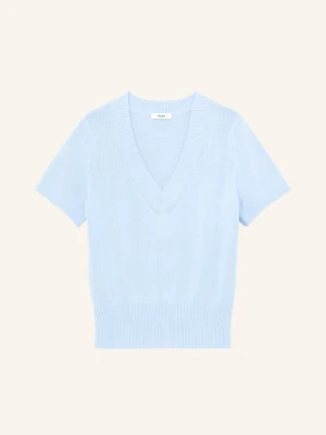 Reiss Top Z Dzianiny Valerie blau