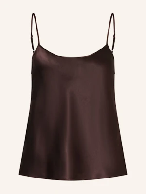 Reiss Top Z Jedwabiu Corey rot