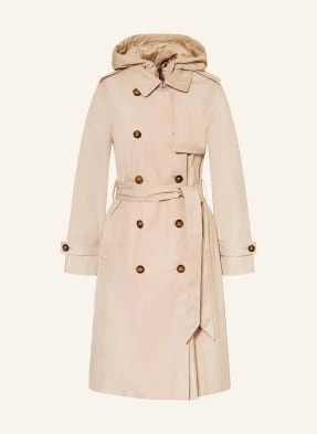 Reiss Trencz Azura Z Odpinanym Kołnierzem beige