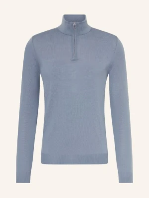 Reiss Troyer Blackhall Z Wełny Merynosowej blau