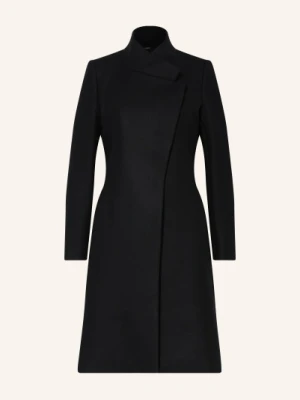 Reiss Wełniany Płaszcz Max schwarz