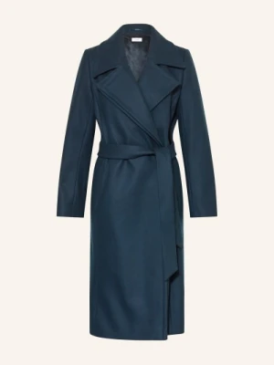 Reiss Wełniany Płaszcz Odette blau