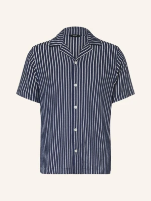 Reiss Wzorzysta Koszula Griff Comfort Fit blau beżowy