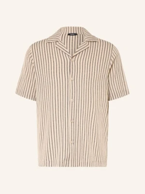 Reiss Wzorzysta Koszula Griff Comfort Fit grau