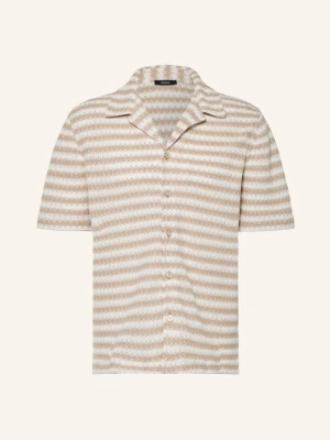 Reiss Wzorzysta Koszula Island Comfort Fit weiss
