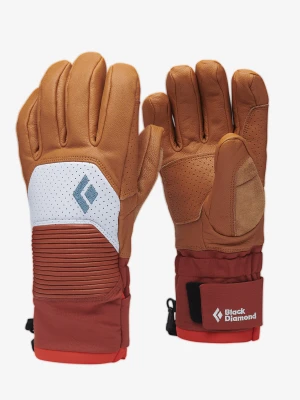 Rękawice narciarskie damskie Black Diamond Impulse Gloves - henna/belay blue