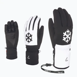 Rękawice narciarskie damskie Level Astra Gore Tex pattern Czarny