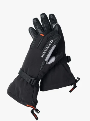 Rękawice narciarskie damskie Ortovox Merino Mountain Glove - black raven