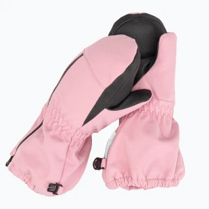 Rękawice narciarskie dziecięce Reima Tepas Mittens grey pink