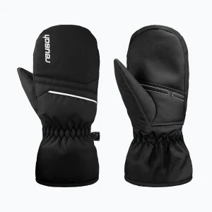 Rękawice narciarskie dziecięce Reusch Alan Junior Mitten black / white
