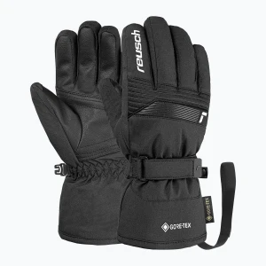 Rękawice narciarskie dziecięce Reusch Rocket GORE-TEX black / white