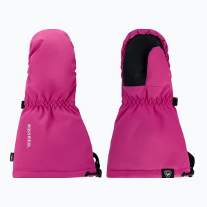 Rękawice narciarskie dziecięce Rossignol Mittens R-Shell Dry electric fuchsia Różowy