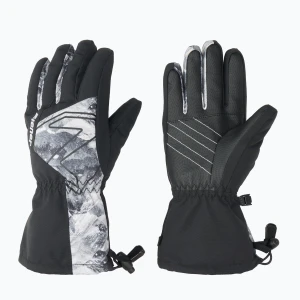 Rękawice narciarskie dziecięce ZIENER Laval Aquashield AW black/grey mountain