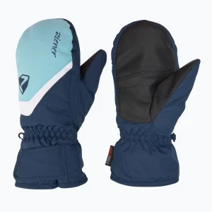 Rękawice narciarskie dziecięce ZIENER Loriano Aquashield Mitten dark navy