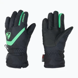 Rękawice narciarskie dziecięce ZIENER Loriko AS gray ink camo