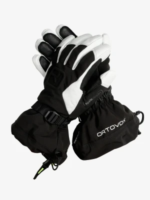 Rękawice narciarskie męskie Ortovox Merino Freeride Glove - black raven