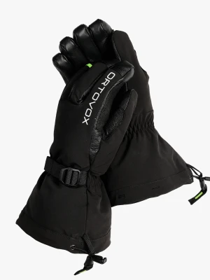 Rękawice narciarskie męskie Ortovox Merino Mountain Glove - black raven