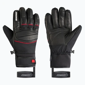 Rękawice narciarskie męskie ZIENER Gomin-Z AS black / red