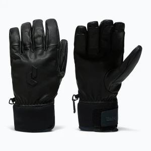 Rękawice narciarskie Peak Performance Leather Hipe Solarcore Insulated black