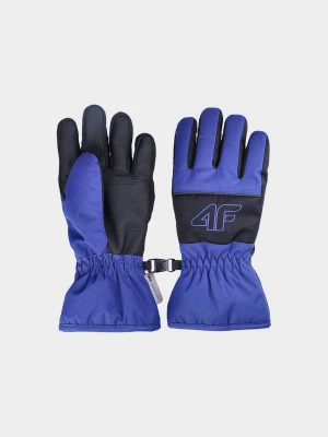 Rękawice narciarskie Thinsulate chłopięce - niebieskie 4F