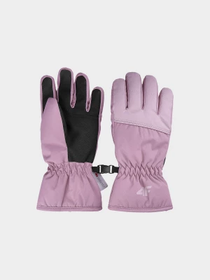 Rękawice narciarskie Thinsulate© dziewczęce - pudrowy róż 4F