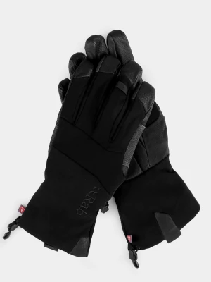 Rękawice softshellowe Rab Baltoro Glove - black