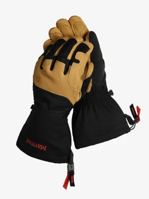 Rękawice w góry Marmot Exum Guide Glove - black/tan