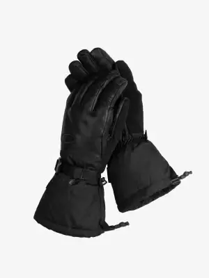 Rękawice w góry Oakley Ellipse Goatskin Gauntlet Gloves - blackout