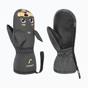 Rękawice zimowe dziecięce Reusch Sweety Mitten dog Szary