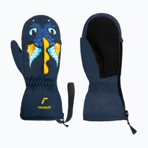 Rękawice zimowe dziecięce Reusch Sweety Mitten dragon Granatowy