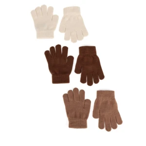 Rękawiczki Action Boy 8K6-001-AW24 (3-PACK) Brązowy