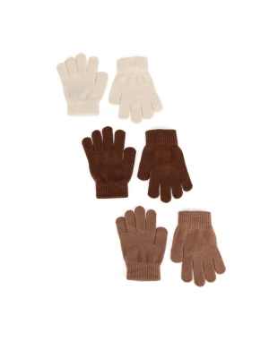 Rękawiczki Action Boy 8K6-001-AW24 (3-PACK) Brązowy