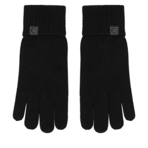 Rękawiczki Calvin Klein Emblem LV14D8016G Czarny