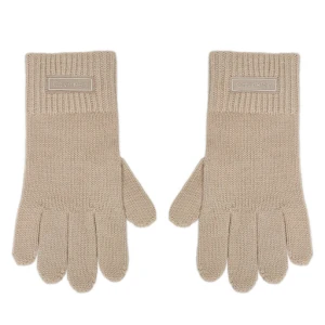 Rękawiczki Calvin Klein LV14D8031G Beżowy