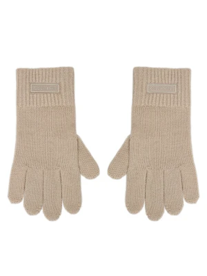 Rękawiczki Calvin Klein LV14D8031G Beżowy