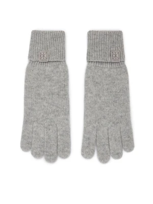 Rękawiczki Calvin Klein LV14F8065G Szary jasny