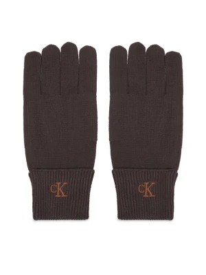 Rękawiczki Damskie Calvin Klein LV14F8021G Brązowy ciemny