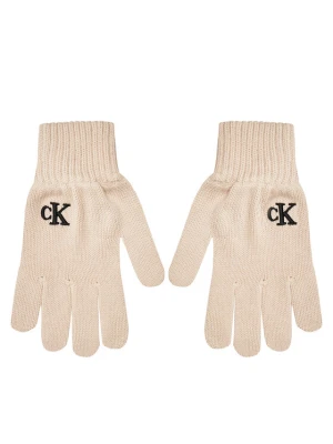 Rękawiczki Damskie Calvin Klein Seasonal K60K612661 Beżowy