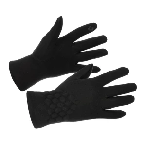 Rękawiczki damskie czarne dotyk polarek BELTIMORE czarny Merg