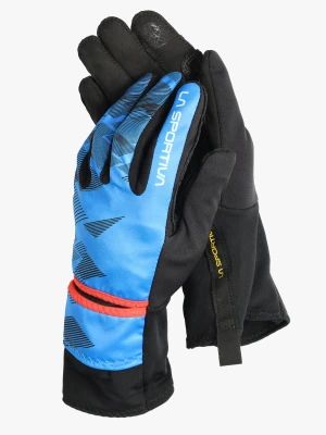 Rękawiczki damskie do biegania La Sportiva Session Tech Gloves - malibu blue/white