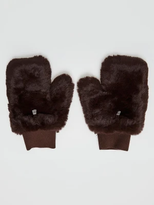 Rękawiczki damskie futrzane DIEGO M