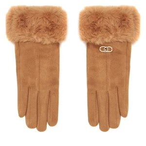 Rękawiczki Damskie Liu Jo 2F5063 T0300 Brązowy