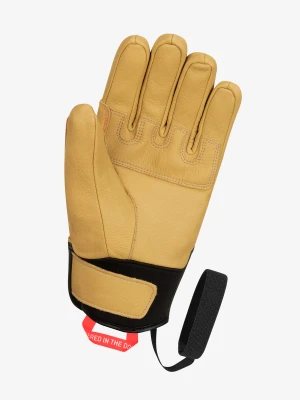 Rękawiczki damskie Salewa Ortles AM Leather Gloves - black out